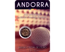 Andorra 2€ 2016  - Television
