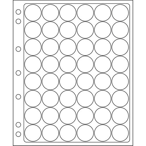 Hojas ENCAP 24/25. Monedas 23.5-26mm (2€ en capsulas)