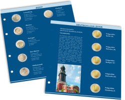 Album NUMIS for conmemorative 2€ coins. Volumen 6