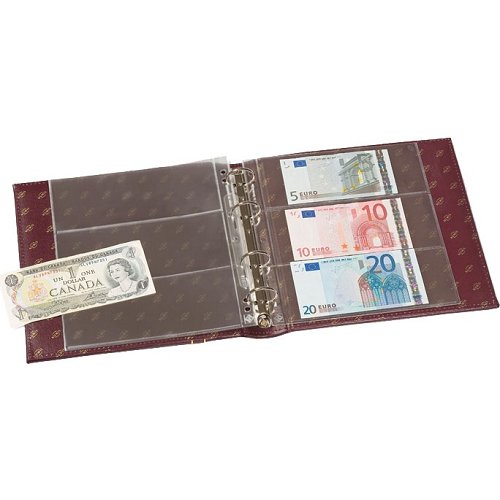 Album  NUMIS Classic Leuchtturm con hojas billetes