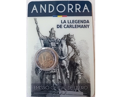 Andorra 2€ 2022 - La leyenda de Carlomagno