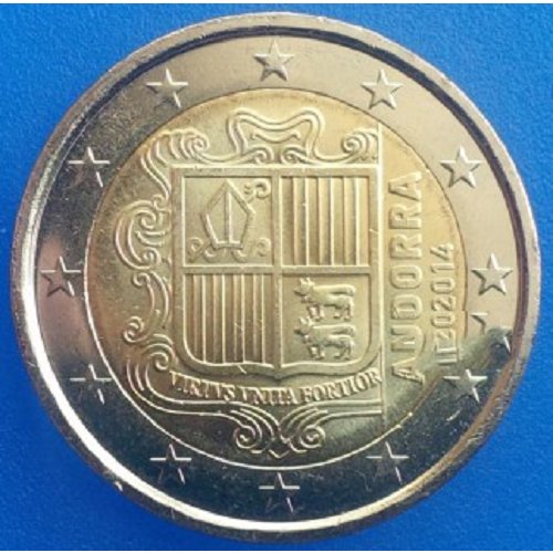 Mini Serie ANDORRA 2014.  De 5ct a 2�