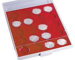 Tabuleiro 30 compart. para capsulas 32mm