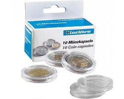 Round coins capsules