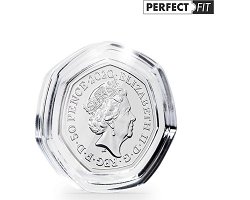 Round PERFECT-FIT  50p UK