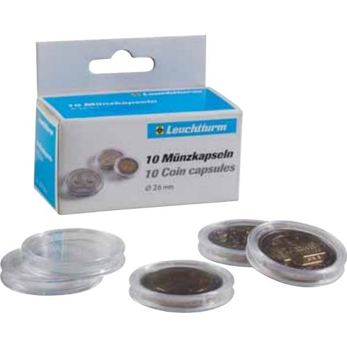Cápsulas para monedas Leuchtturm Ø 45 mm