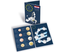 Cartão para moedas Euro Croacia