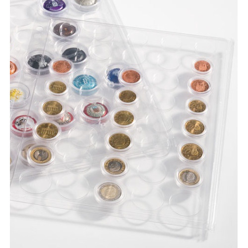 Hojas ENCAP serie monedas euros en capsulas