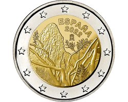 2€ ESPANHA 2022 -  Parque Nacional de Garajonay