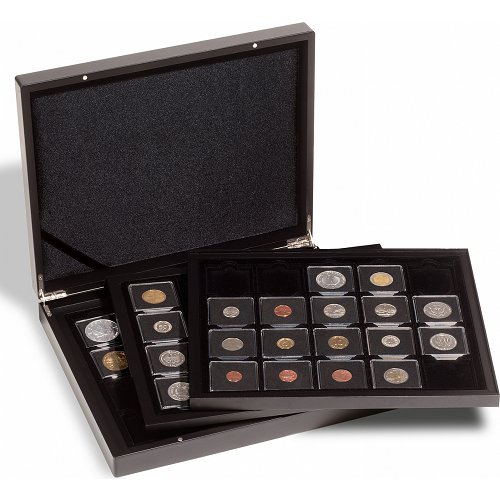 Estuche VOLTERRA TRIO Luxe negro para QUADRUM