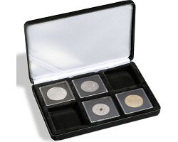 Single coin box NOBILE, for 6 QUADRUM