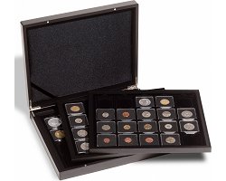 Wooden Box and coin cases