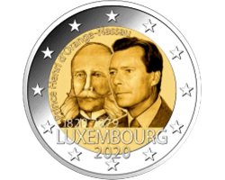 2€ Luxemburg 2020 - Príncipe Henry