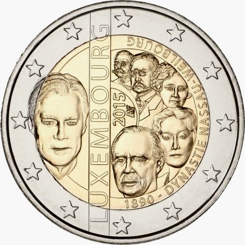 2� Luxemburgo 2015 - Nassau-Weilburg