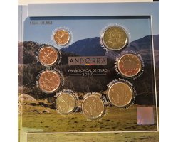 Official Andorra 2017 in folder