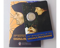 2€ Malta 2022 - Erasmus Coin card