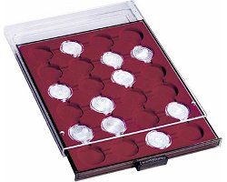 N12 Coin box for 20 coins in capsules 34 and 35mm