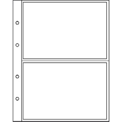 Hojas NUMIS parra 2 billetes