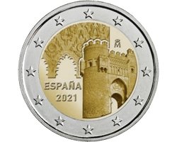 2€ ESPANHA 2021 - Ciudad de Toledo
